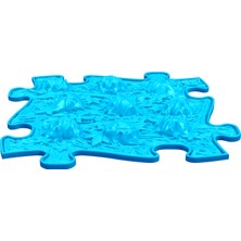 Muffik Kestane Tek Mat · 29,80X29,80 cm · Mavi | Yumuşak Ortopedik & Duyusal Oyun ve Aktivite Matı