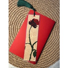 Kitap Ayracı Ebru Desenli