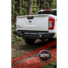 Depo Garage Nissan Skystar Tam Uyumlu Lazer Kesim Metal Arka Tampon