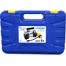 Siegen Sentinel Çift Pistonlu Hava Kompresörü 150 Psı | Taşıma Çantalı Tamir Kitli Set