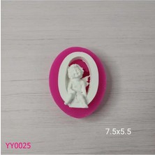 Yoyomold YY0025-MELEK Harf O Silikon Kalıp