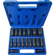 Nt Tools NDSET12U 1/2 Altı Köşe Uzun Lokma Takımı 18 Parça