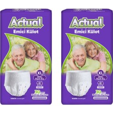 Actual Ikiz Emici Külot Xlarge 30'lu x 2 Adet
