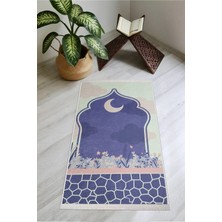 Modern Home Diz Ağrıtmaz Süngerli Kalın Tüylü Seccade Yumuşak Seccade