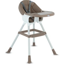 Kraft Tapas Mama Sandalyesi Kahverengi (Vegan Deri)