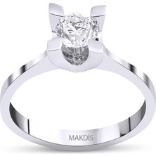 Makdis Pırlanta 0.55 Karat Tektaş Pırlanta Yüzük