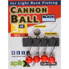 Spiinx Spıınx Cannon Ball Jıghead Kırmızı 3g #7 4p