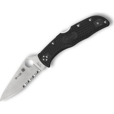 Spyderco Endela Thin Red Line Combinationedge Çakı
