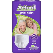 Actual Ikiz Emici Külot Xlarge 30'lu