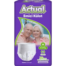 Actual Ikiz Emici Külot Medium 30'lu