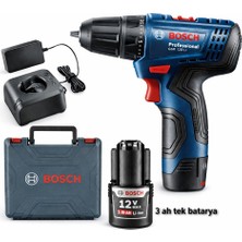Bosch Gsr 120 Li Darbesiz 3 Ah Tek Akülü Vidalama