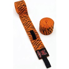 WhiteFace Elastik Boks Bandajı 3.5 Metre - Kaplan(Turuncu)