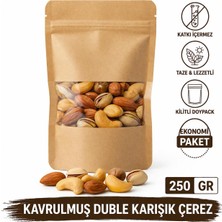 Natvera Duble Karışık Çerez 250 gr – Fındık, Antep Fıstığı, Kaju, Badem