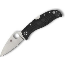 Spyderco Leafjumper Black Lightweight Vg-10 Spyderedge Çakı