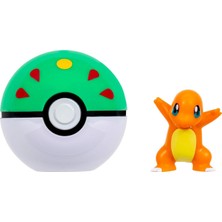 Pokemon Clip 'n' Go Poke Ball ve Charmander Figür PKW4162