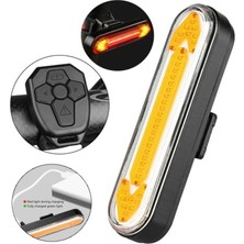 Tex Bisiklet Sağ-Sol Sinyal USB Şarjlı Arka Işık