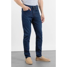 İmza Koyu Lacivert 5 Cep Slim Fit Denim Pantolon 1023255169