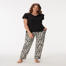 Brand 11392 Kadın T-Shirt ve Pantolon Takım