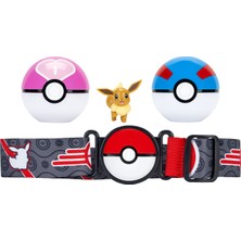 Pokemon Clip 'n' Go Poke Ball Kemer ve Figür Seti PKW4167