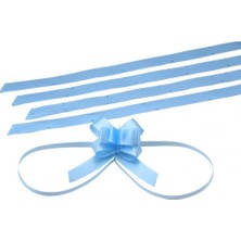 Papirüs Mavi Küçük Boy Pratik Kurdele (50 Adetlik Paket)