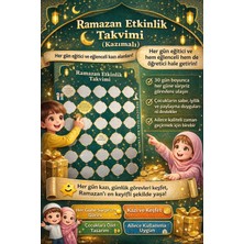 Wesank Ramazan Etkinlik Takvimi (Kaz?mal?) – Çocuklar ?çin 30 Günlük E?itici ve E?lenceli Ramazan Takvimi