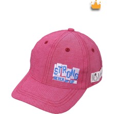Baby Hola 4-8 Yaş 52CM Erkek Çocuk Yazlık Strong Ayarlanabilir Şapka Kep Beyaz Y821012