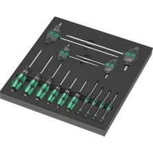 Wera 9712 Özel Kesim Süngerli Torx® Hf Tornavida Set 1