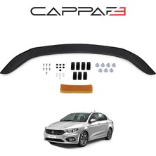 Cappafe Fiat Egea 2015- Yılı ve Sonrası Uyumlu Kaput Rüzgarlığı 3mm