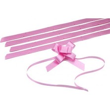 Papirüs Pembe Küçük Boy Pratik Kurdele (50 Adetlik Paket)