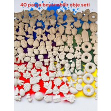 Wesank 40 Parça Boyanabilir – Çocuklar ve Yetişkinler Için Hobi & Sanat Aktivitesi Hediye