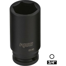 RICO 3/4 Altı Köşe Havalı Derin Lokma 41 mm