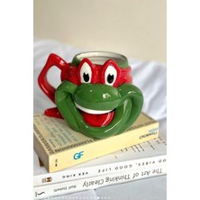 Ciyu Ticaret Ninja Kaplumbağa Raphael Kupa Bardak 3D Kupa Bardak Hediyelik Koleksiyonluk Kupa Bardak