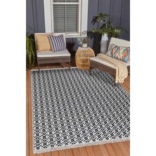Carpet Diem Home Design Alya- Çift Taraflı, Katlanabilir, Yıkanabilir, Pamuk Kilim; Salon, Oturma Odası, Balkon