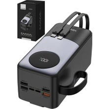 teknosepetim 50000 Mah Powerbank Taşınabilir Hızlı Şarj Cihazı Type-C  Lightning Pd 22.5W Hızlışarj