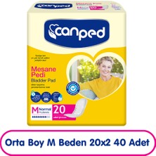 Canped Mesane Pedi M Beden Orta 20X2 40 Adet
