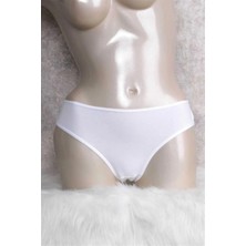 Brand Kadın Pamuklu Düşük Bel 3'lü Paket Slip (2657)