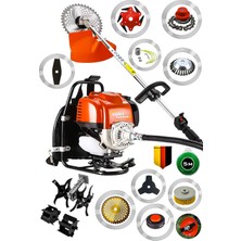 Lieber German 13 In1 Full Set Benzinli Sırt Tipi Çim Biçme Tırpanı Tırpan Makinesi