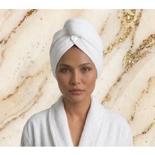 Fronte Home Saç Havlusu Saç Bonesi Extra yumuşak emici Pamuklu %100 Pamuk Plaj Banyo Havuz Deniz Sonrası Kurulama