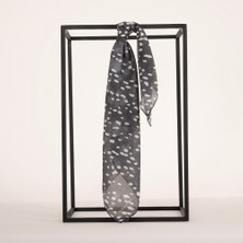 Piramit Naturel Eşarp | Çita Derisi