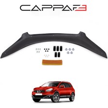 Cappafe Nissan Qashqai 2010-2013 Yıl Aralığı Uyumlu Kaput Rüzgarlığı 3mm