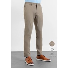 İmza Vizon Yan Cep Örme Slim Fit Esnek Jogger Pantolon 1003260173