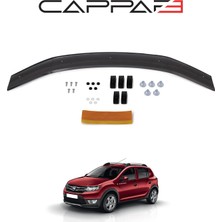 Cappafe Dacia Sandero 2012-2020 Yıl Aralığı Uyumlu Kaput Rüzgarlığı 3mm