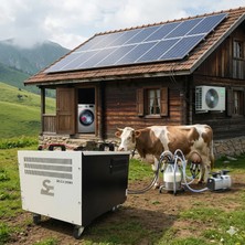 Spower Energy Solar Hibrit Jeneratör Sg-3.2 210AH 24 210 (3200 Watt)