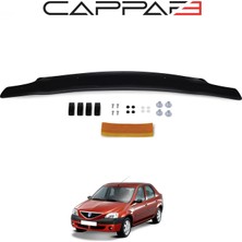 Cappafe Dacia Logan Mcv 2005-2012 Yıl Aralığı Uyumlu Kaput Rüzgarlığı 3mm