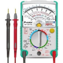 Pro's Kit Pro'skit MT-2017N Korumalı Analog Multimetre Ölçü Aleti