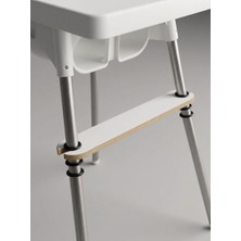 Wooden Factory Mama Sandalyesi Ayak Koyma Desteği Ikea, E-Bebek, Baby Plus Star, Faros Orzo Uyumlu