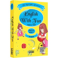 Asa Store English With Fun Level 1 - 10 Kitap - The Red Ball’s Adventures