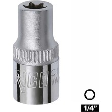 Rico Rıco 1/4 E8 Torx Lokma