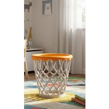 Basket Potası Dekoratif Çöp Kovası