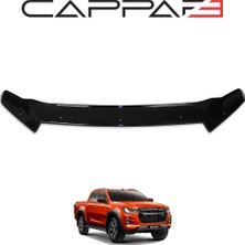 Cappafe Isuzu D-Max 2020- Yılı ve Sonrası Uyumlu Kaput Rüzgarlığı 3mm